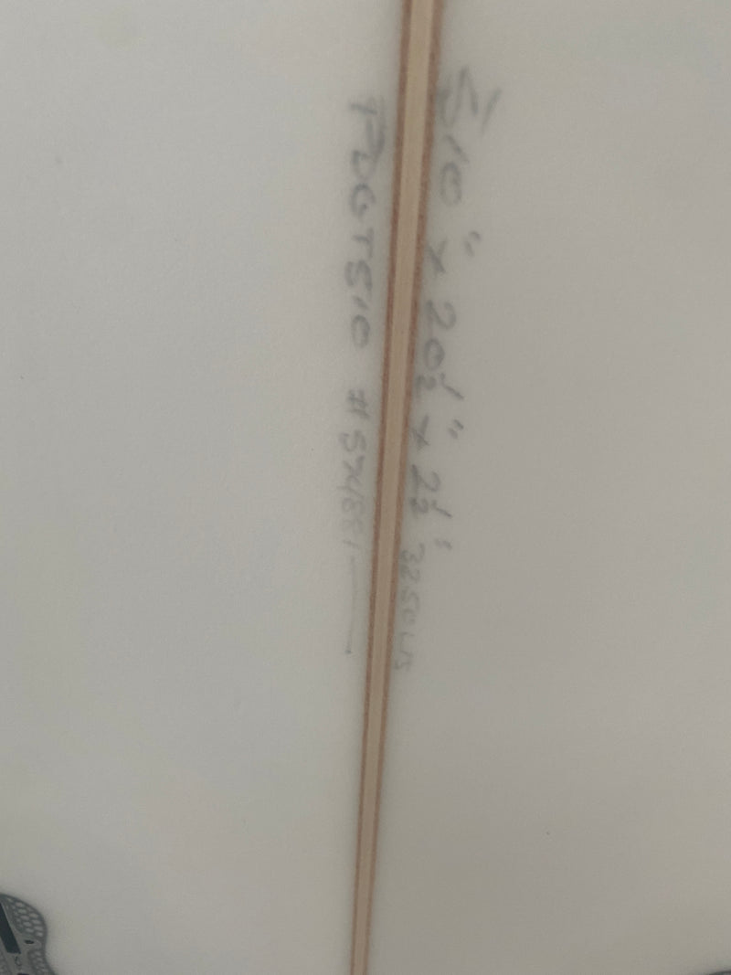5'10 Pigdog Twin PU FCS2 - Second